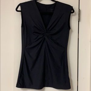 Patagonia black twist front top L tank stretch